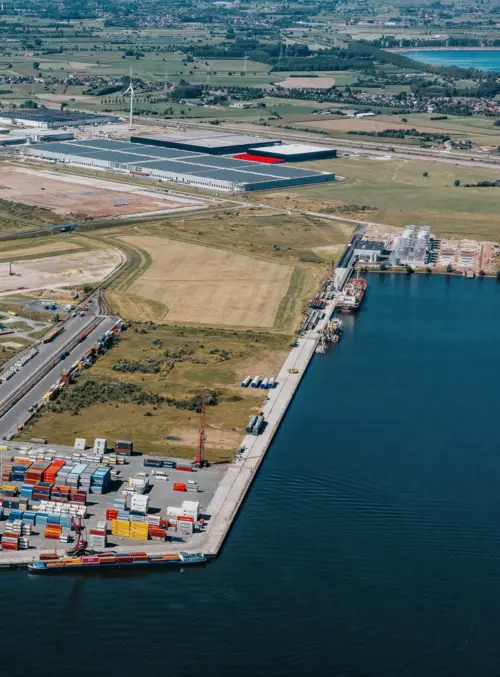 Foto van Interface Terminal Gent in North Sea Port.