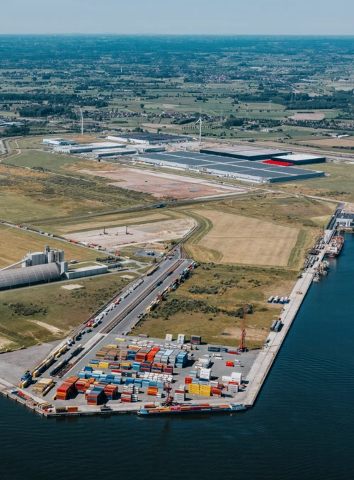 Foto van Interface Terminal Gent in North Sea Port.